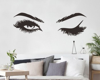 Eyelashes & Brows Wall Decal Eyelashes & Brows Wall Decal